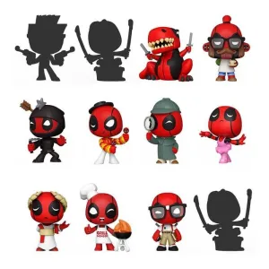 MARVEL COMICS MYSTERY MINI MINIFIGURA 5 CM DEADPOOL 30TH ANNIVERSARY