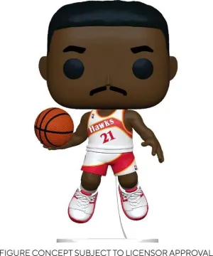 NBA LEGENDS POP! SPORTS VINYL FIGURA DOMINIQUE WILKINS (HAWKS HOME) 9 CM