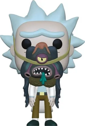 RICK & MORTY POP! ANIMATION VINYL FIGURA RICK W/ GLORZO 9 CM