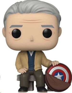 MARVEL: YEAR OF THE SHIELD 80TH ANNIVERSARY FIGURA POP! VINYL OLD MAN STEVE 9 CM