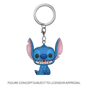 LILO & STITCH LLAVERO POCKET POP! VINYL STITCH 4 CM