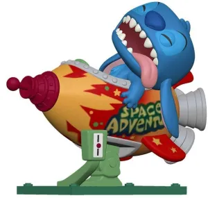 LILO & STITCH POP! RIDES VINYL FIGURA STITCH IN ROCKET 15 CM