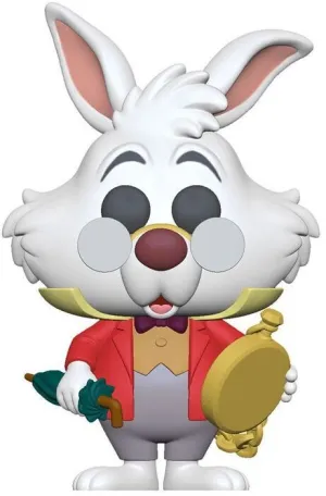 ALICIA EN EL PAÍS DE LAS MARAVILLAS 70TH POP! DISNEY VINYL FIGURA WHITE RABBIT W/WATCH 9 CM