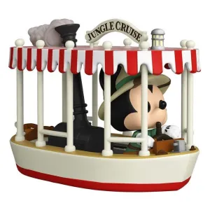 JUNGLE CRUISE POP! RIDES VINYL FIGURA SKIPPER MICKEY W/BOAT 15 CM