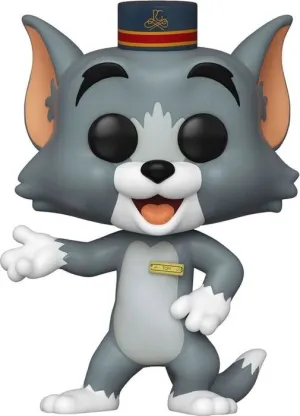 TOM & JERRY POP! MOVIES VINYL FIGURA TOM CON SOMBRERO 9 CM