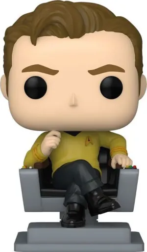 STAR TREK: THE ORIGINAL SERIES POP! TV VINYL FIGURA CAP KIRK IN CHAIR 9 CM