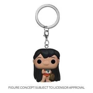 LILO & STITCH LLAVERO POCKET POP! VINYL LILO W/ CAMERA 4 CM