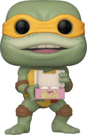 TORTUGAS NINJA POP! MOVIES VINYL FIGURA MICHAELANGELO 9 CM