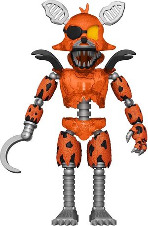 FIVE NIGHTS AT FREDDY'S SECURITY BREACH FIGURA GRIM FOXY 13 CM