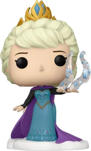 DISNEY: ULTIMATE PRINCESS POP! DISNEY VINYL FIGURA ELSA (FROZEN) 9 CM