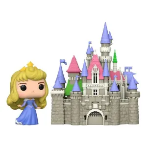 DISNEY PRINCESAS POP! TOWN VINYL FIG AURORA & CASTLE (BELLA DURMIENTE) 9 CM