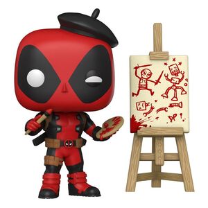 MARVEL DEADPOOL 30TH ANNIVERSARY FIGURA POP! VINYL ARTIST DEADPOOL 9 CM EDICIÓN ESPECIAL