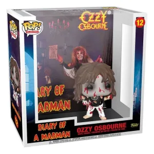 OZZY OZBOURNE POP! ALBUMS VINYL FIGURA DIARY OF A MADMAN 9 CM