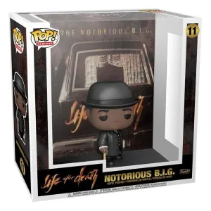 NOTORIOUS B.I.G. POP! ALBUMS VINYL FIGURA LIFE AFTER DEATH 9 CM