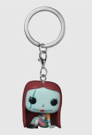 PESADILLA ANTES DE NAVIDAD LLAVERO POCKET POP! FIGURA 4CM SALLY COSIENDO