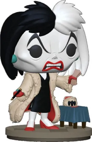 VILLANAS DISNEY POP VINYL FIGURA 9CM CRUELLA DE VIL