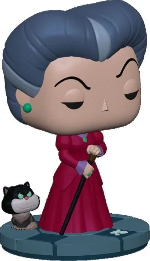 VILLANAS DISNEY POP VINYL FIGURA 9CM LADY TREMAINE