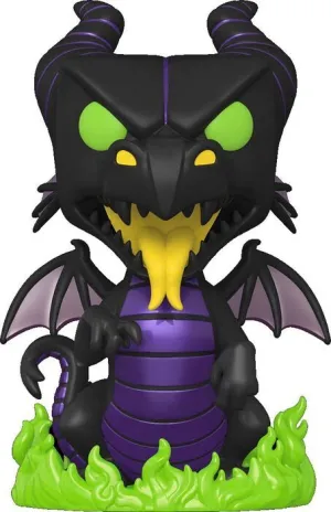 VILLANAS DISNEY POP JUMBO VINYL FIGURA 18CM DRAGÓN MALÉFICO