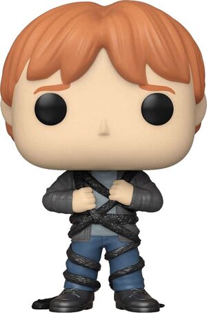 HARRY POTTER FIGURA POP! MOVIES VINYL RON EN LA TRAMPA DEL DIABLO 9 CM