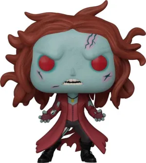 ¿QUÉ PASARÍA SI...? POP! TV VINYL FIGURA ZOMBIE BRUJA ESCARLATA 9 CM