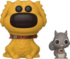 DUG DAYS POP & BUDDY DISNEY VINYL FIGURA DUG CON ARDILLA  9 CM