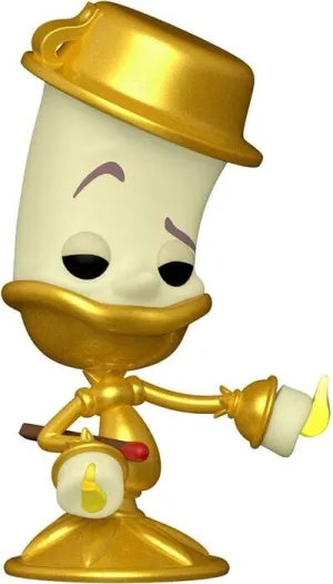 LA BELLA Y LA BESTIA FIGURA POP! MOVIES VINYL LUMIERE 9 CM
