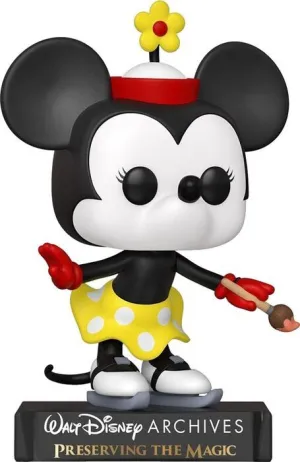 DISNEY FIGURA POP! VINYL MINNIE MOUSE - MINNIE ON ICE (1935) 9 CM