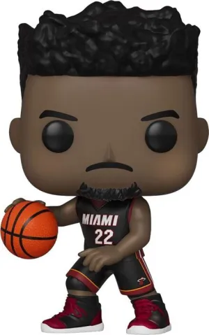 NBA LEGENDS POP! SPORTS VINYL FIGURA HEAT - JIMMY BUTLER (BLACK JERSEY) 9 CM