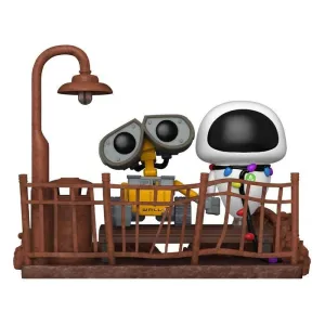 WALL-E POP MOMENT! VINYL FIGURAS WALL-E & EVE 9 CM