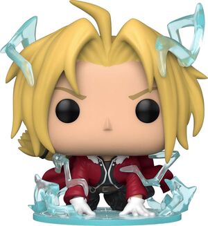 FULLMETAL ALCHEMIST BROTHERHOOD POP! ANIMATION VINYL FIGURA EDWARD WITH ENERY 9 CM