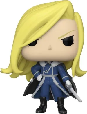 FULLMETAL ALCHEMIST BROTHERHOOD POP! ANIMATION VINYL FIGURA OLIVIER ARMSTRONG WITH SWORD 9 CM