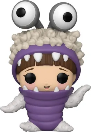 MONSTRUOS S.A. 20TH ANNIVERSARY POP! DISNEY VINYL FIGURA BOO WITH HOOD UP 9 CM