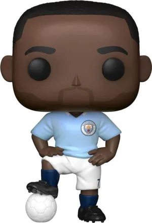MANCHESTER CITY F.C. POP! FOOTBALL VINYL FIGURA RAHEEM STERLING 9 CM