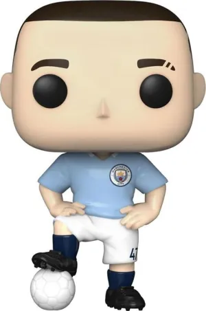 MANCHESTER CITY F.C. POP! FOOTBALL VINYL FIGURA PHIL FODEN 9 CM