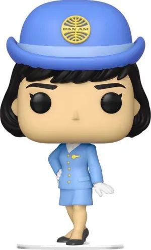 PAN AM FIGURA POP! AD ICONS VINYL AZAFATA SIN BOLSO 9 CM