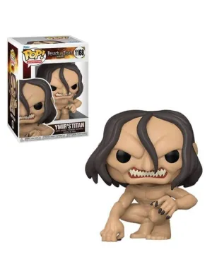 ATAQUE A LOS TITANES FIGURA 9 CM YMIR'S TITAN POP! ANIMATION F-1168