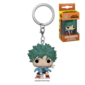 MY HERO ACADEMIA LLAVERO POCKET POP! VINYL DEKU CON GUANTES 4 CM