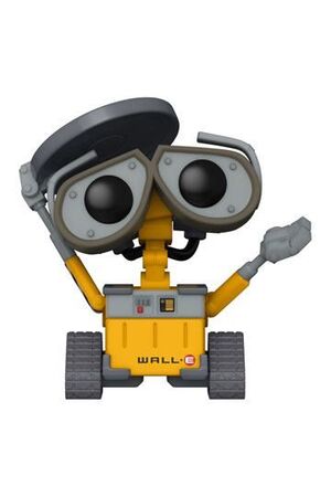WALL-E FIGURA POP! MOVIES VINYL WALL-E WITH HUBCAP EXCLUSIVE 9 CM