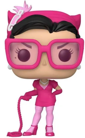 DC COMICS FIGURA POP! HEROES VINYL CONTRA EL CANCER DE MAMA - BOMBSHELL CATWOMAN 9 CM