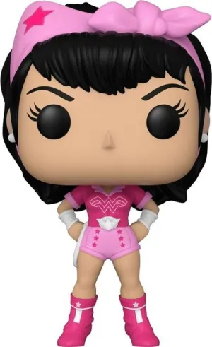 DC COMICS FIGURA POP! HEROES VINYL CONTRA EL CANCER DE MAMA - BOMBSHELL WONDER WOMAN 9 CM