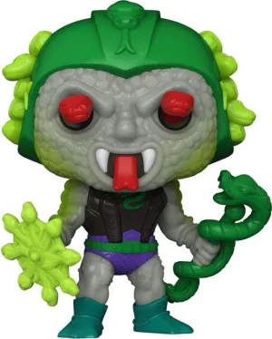MASTERS OF THE UNIVERSE POP! VINYL FIGURA SNAKE FACE (NYCC/FALL CON.) 9 CM EDICIÓN ESPECIAL