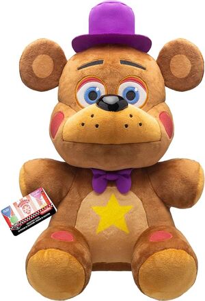 FIVE NIGHTS AT FREDDY'S: FREDDY FAZBEAR'S PIZZERIA SIMULATOR PELUCHE ROCKSTAR FREDDY 41 CM