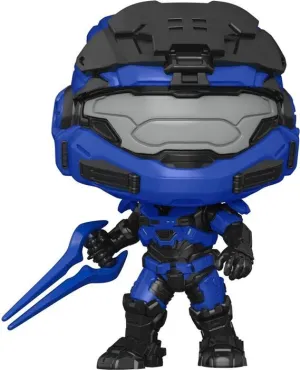 HALO INFINITE FIGURAS POP! GAMES VINYL 9 CM MARK V [B] CON ESPADA AZUL