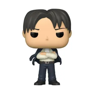 ATAQUE A LOS TITANES FIGURA 9 CM FORMAL LEVI POP! ANIMATION F-1171