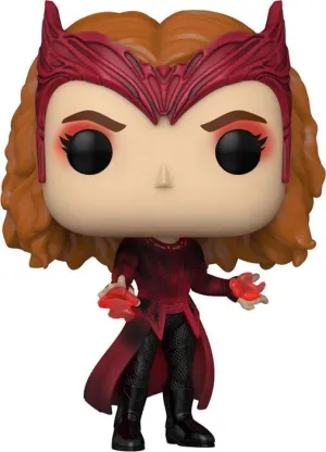 DOCTOR STRANGE EN EL MULTIVERSO DE LA LOCURA POP! MARVEL VINYL FIGURA SCARLET WITCH 9 CM