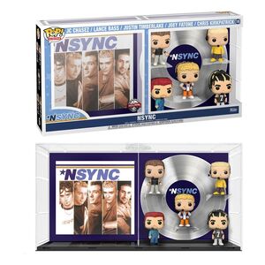 NSYNC PACK DE 5 FIGURAS POP! ALBUMS VINYL NSYNC 9 CM