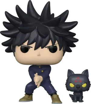 JUJUTSU KAISEN POP & BUDDY! ANIMATION VINYL FIGURA MEGUMI W/DOGS 9 CM