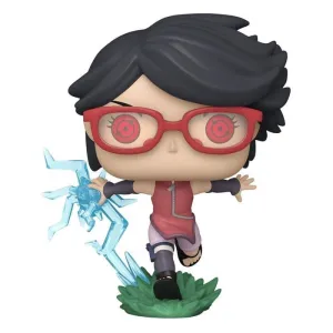 BORUTO - NARUTO NEXT GENERATIONS POP! TELEVISION VINYL FIGURA SARADA W/SHARINGAN 9 CM
