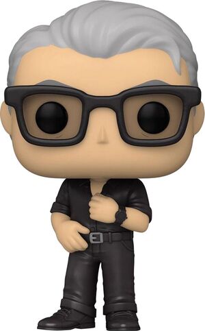 JURASSIC WORLD 3 FIGURA POP! MOVIES VINYL DR IAN MALCOLM 9 CM