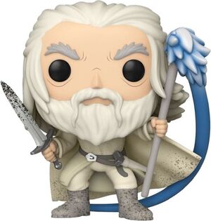 EL SEÑOR DE LOS ANILLOS FIGURA 9 CM GANDALF THE WHITE (GITD) F-1203